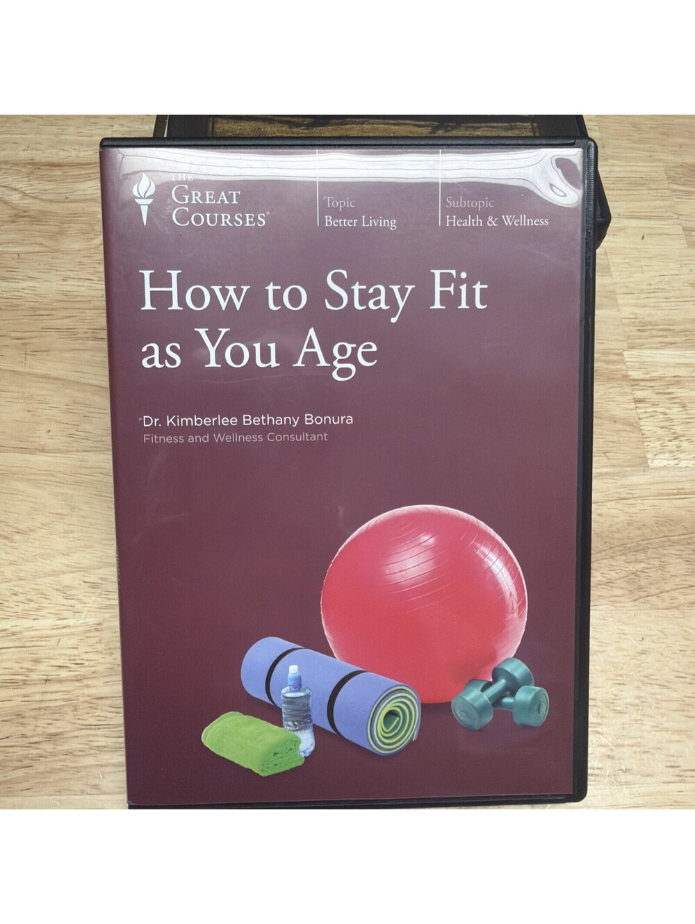 How to Stay Fit as You Age, The Great Courses 3 Dvd Set Wellness Better Living